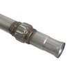 Afe Stainless Steel, Without Muffler, 3Inch Pipe Diameter, Single Exhaust With Dual Exits, Mid Side Exit 49-34129-P